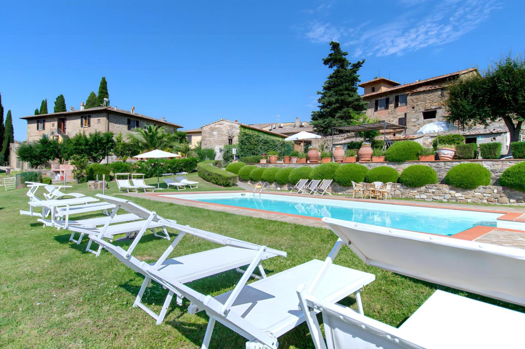 גרבה אין קיאנטי Agriturismo Fattoria Santo Stefano מראה חיצוני תמונה
