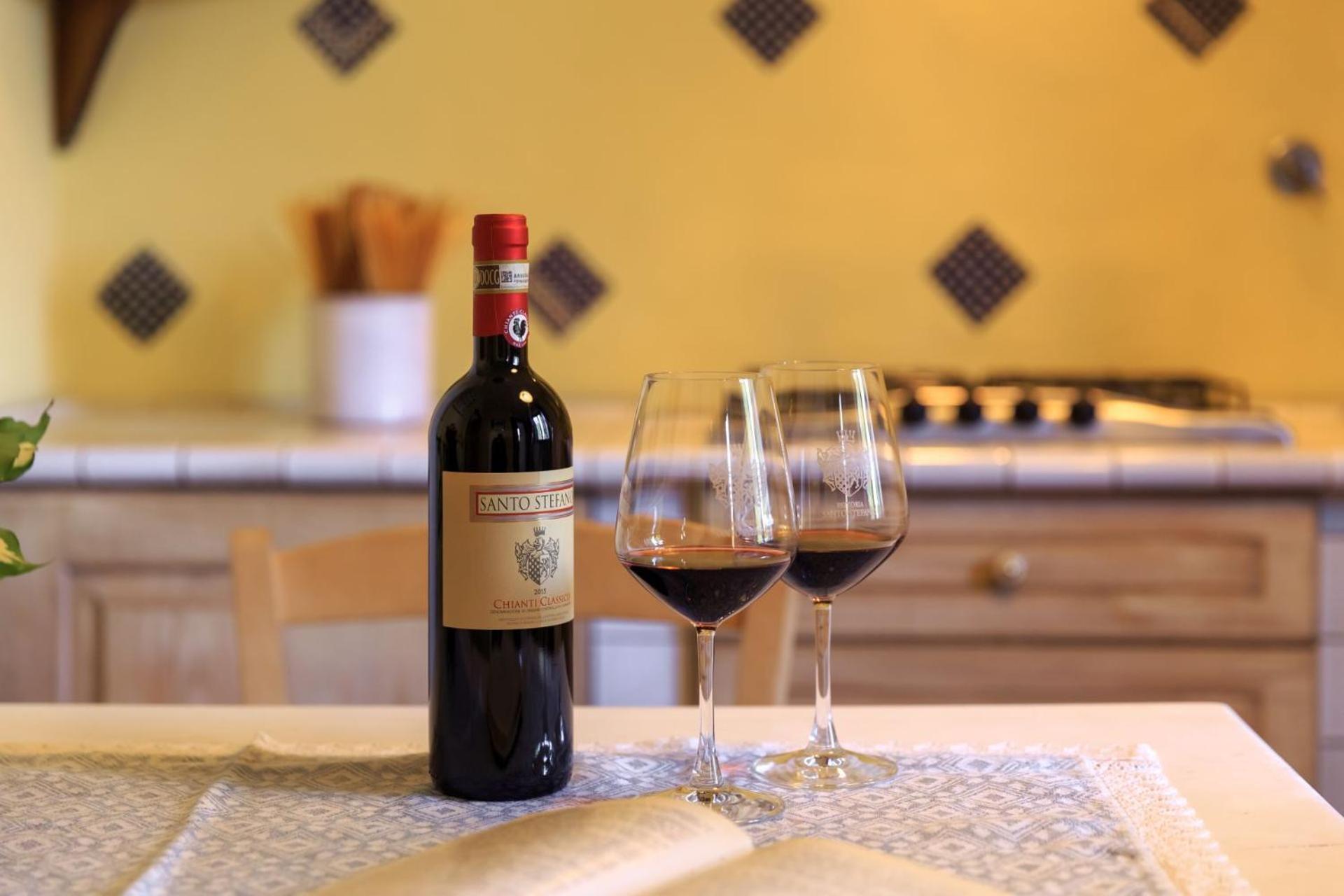 גרבה אין קיאנטי Agriturismo Fattoria Santo Stefano מראה חיצוני תמונה