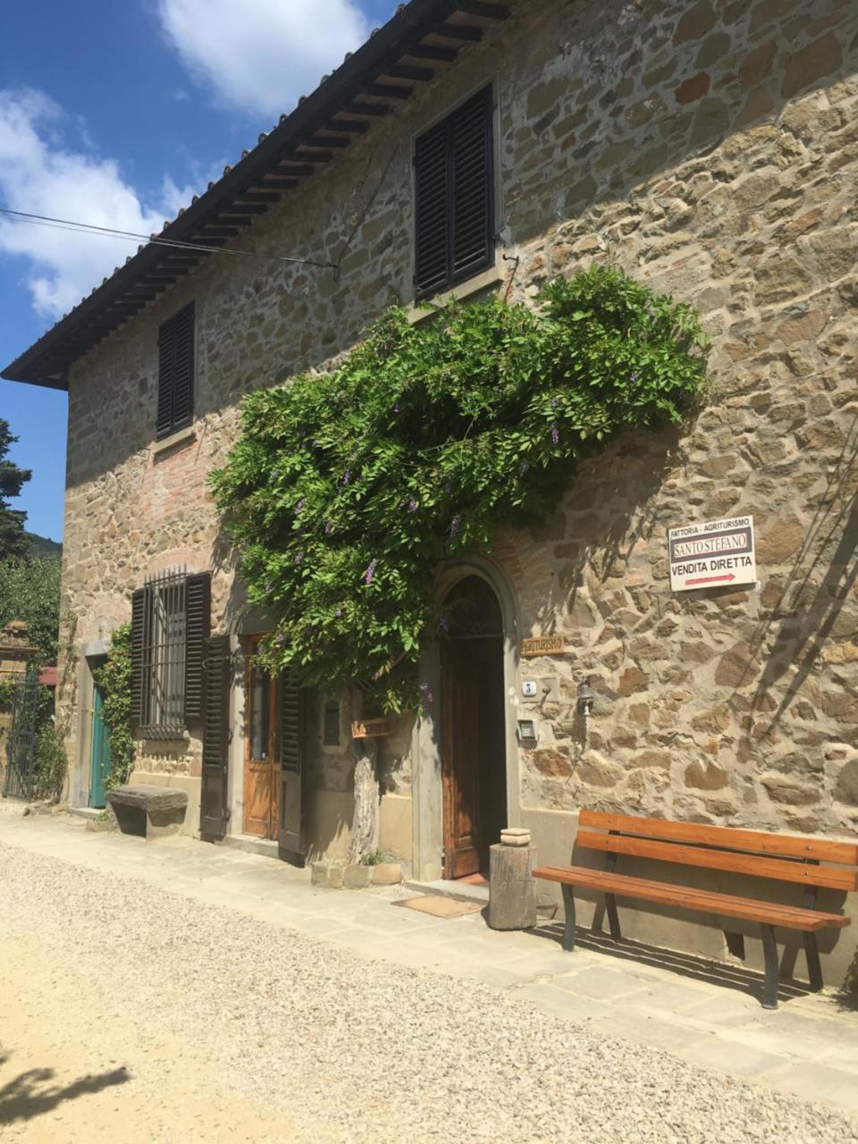 גרבה אין קיאנטי Agriturismo Fattoria Santo Stefano מראה חיצוני תמונה