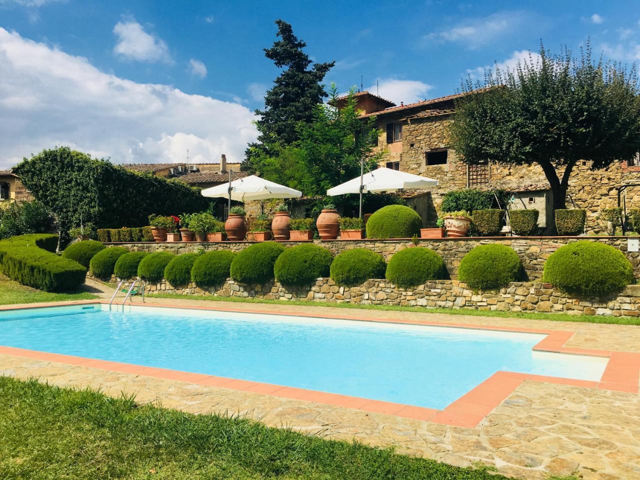 גרבה אין קיאנטי Agriturismo Fattoria Santo Stefano מראה חיצוני תמונה