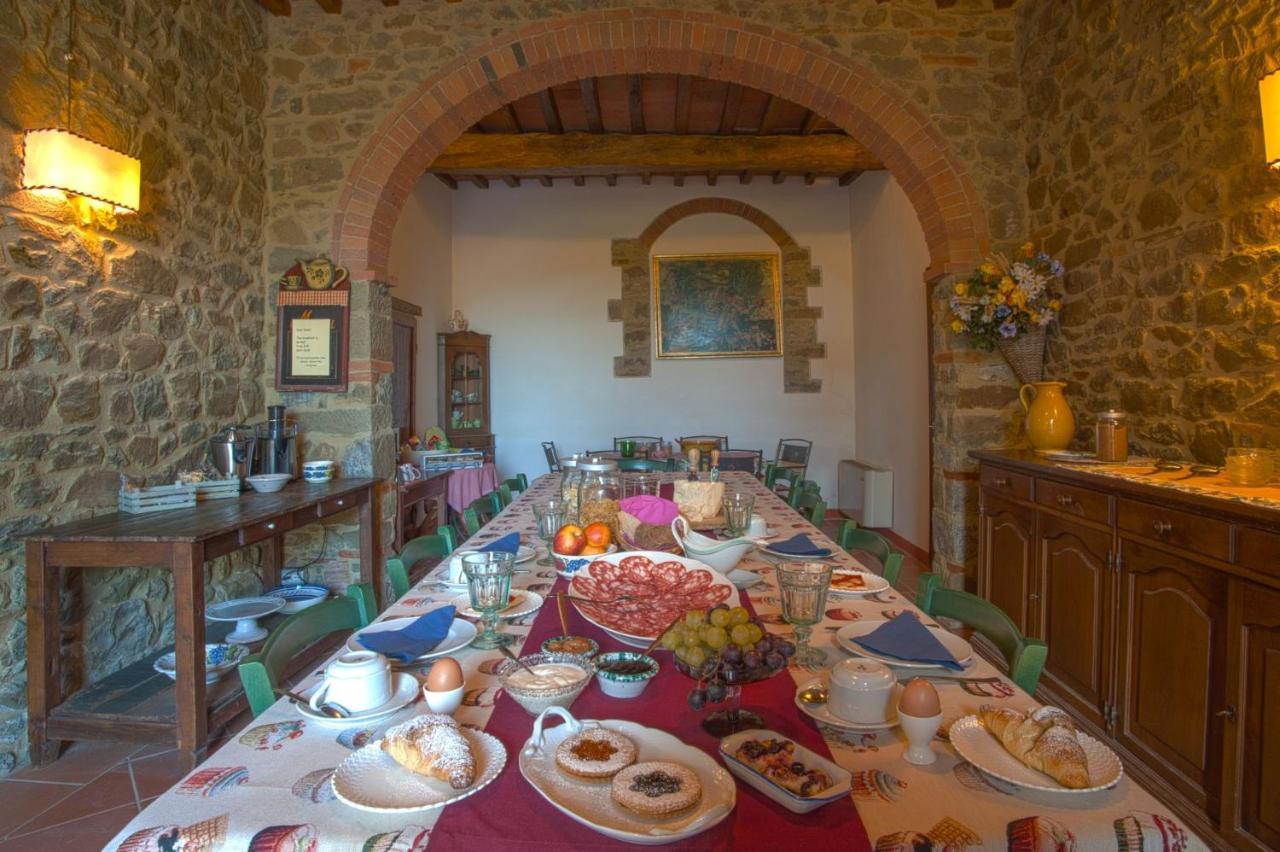 גרבה אין קיאנטי Agriturismo Fattoria Santo Stefano מראה חיצוני תמונה