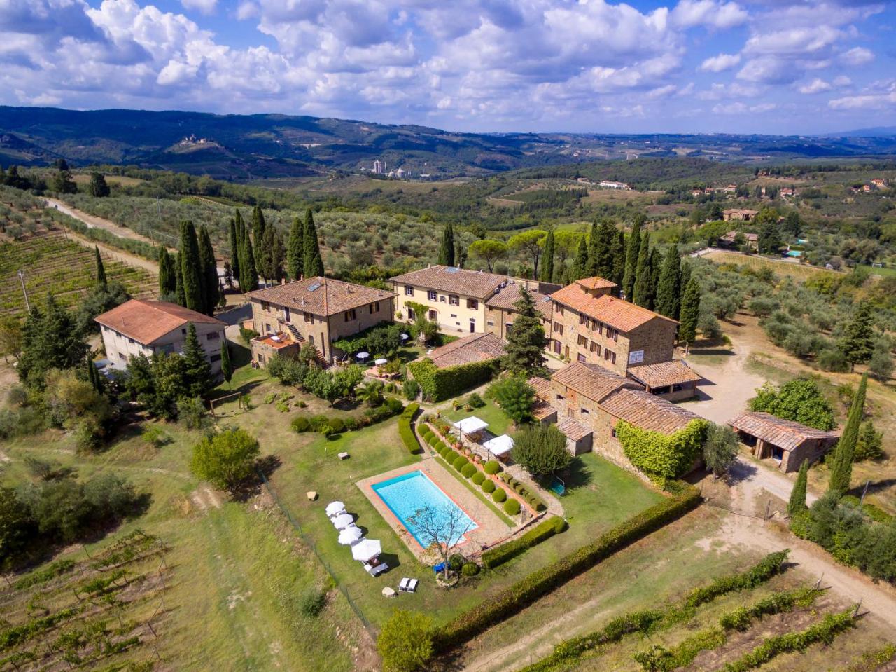 גרבה אין קיאנטי Agriturismo Fattoria Santo Stefano מראה חיצוני תמונה