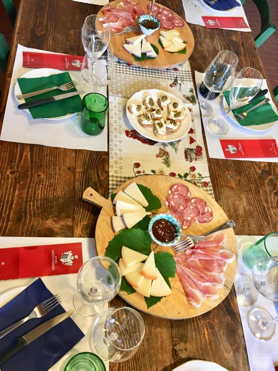 גרבה אין קיאנטי Agriturismo Fattoria Santo Stefano מראה חיצוני תמונה